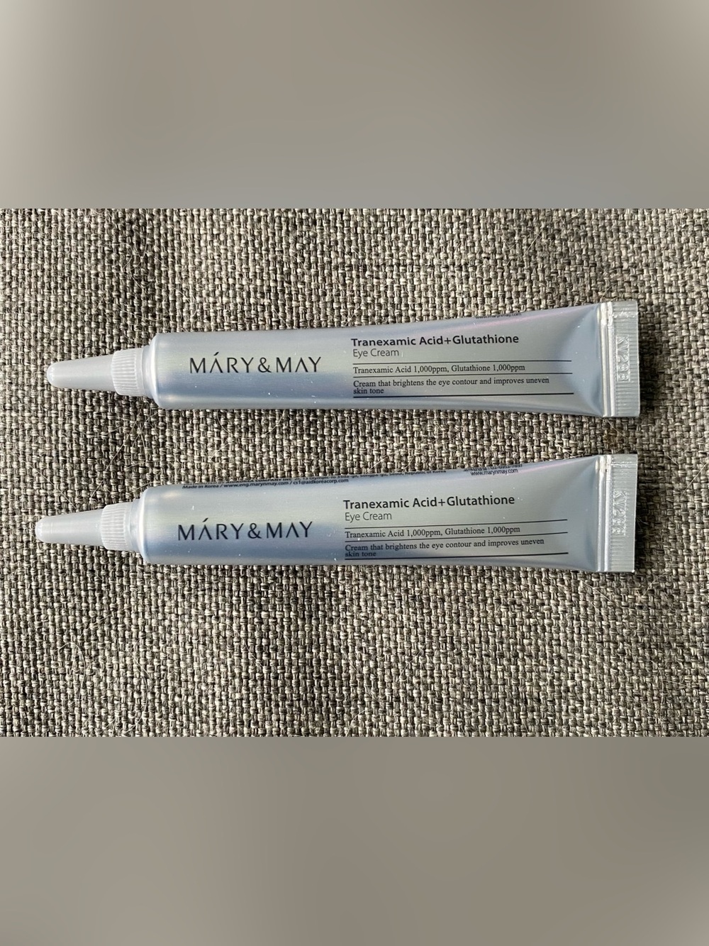 Mary&May 2 Piece Set Tranexamic Acid + Glutathione Eye Cream